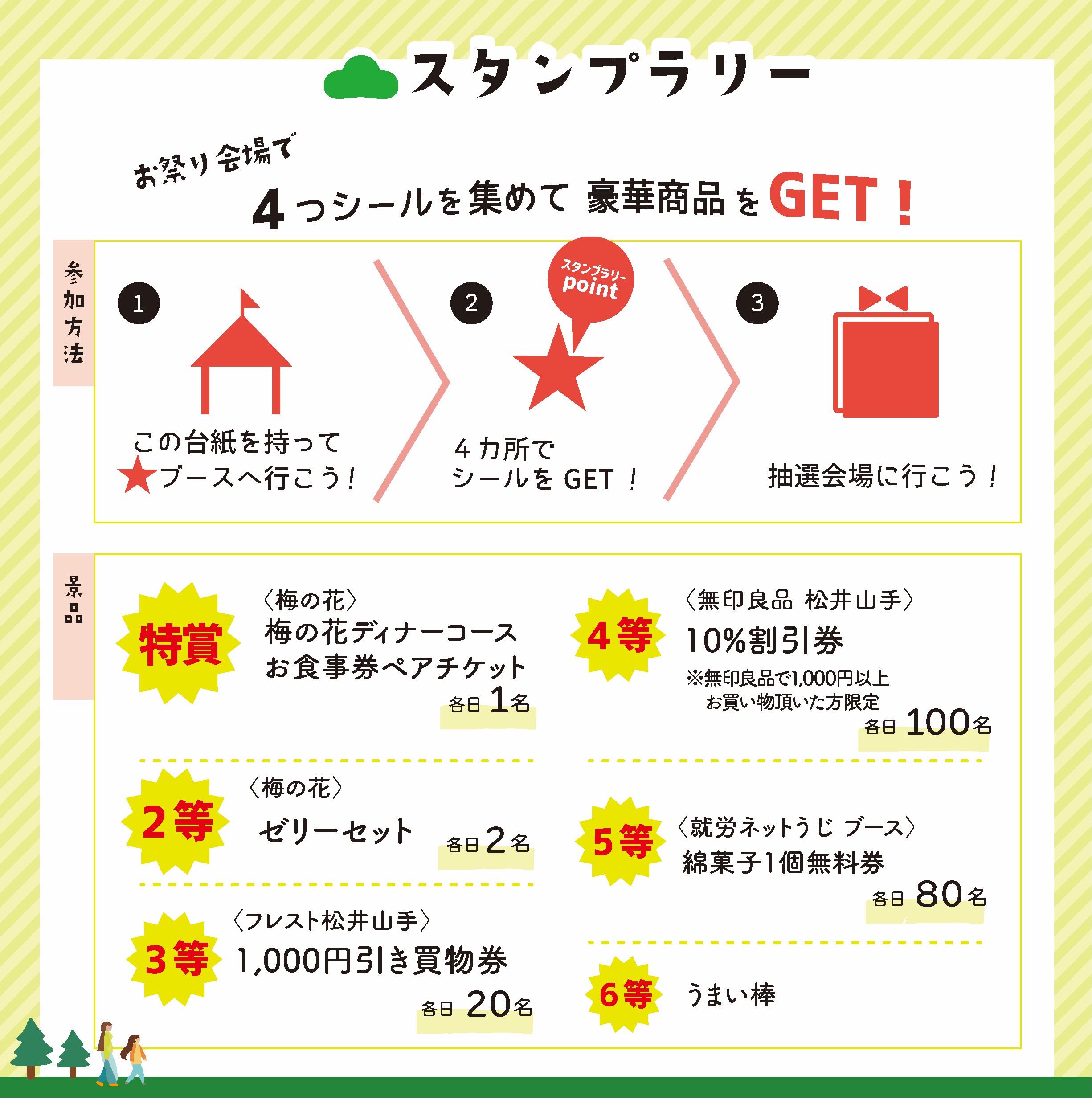 スタンプラリーの画像